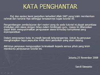 Contoh Kata Pengantar Makalah yang Baik | SalahLangkah.com
