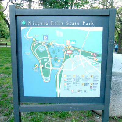 Niagara Falls State Park in Niagara New York