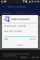 Cara mengecilkan resolusi video lewat Android Cara Mengecilkan Ukuran Video Hingga 7MB Lewat Android