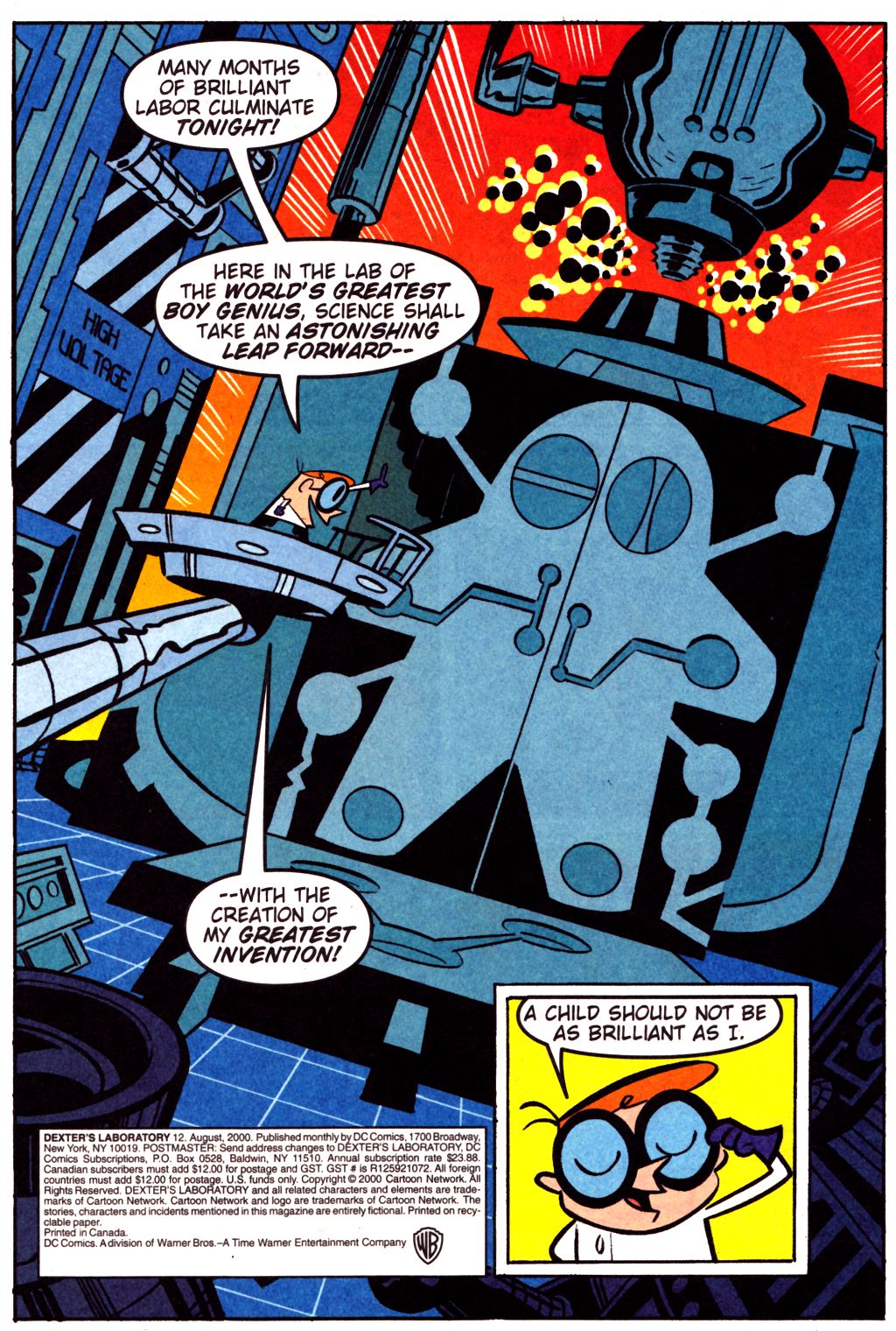 Read online Dexter's Laboratory comic -  Issue #12 - 2