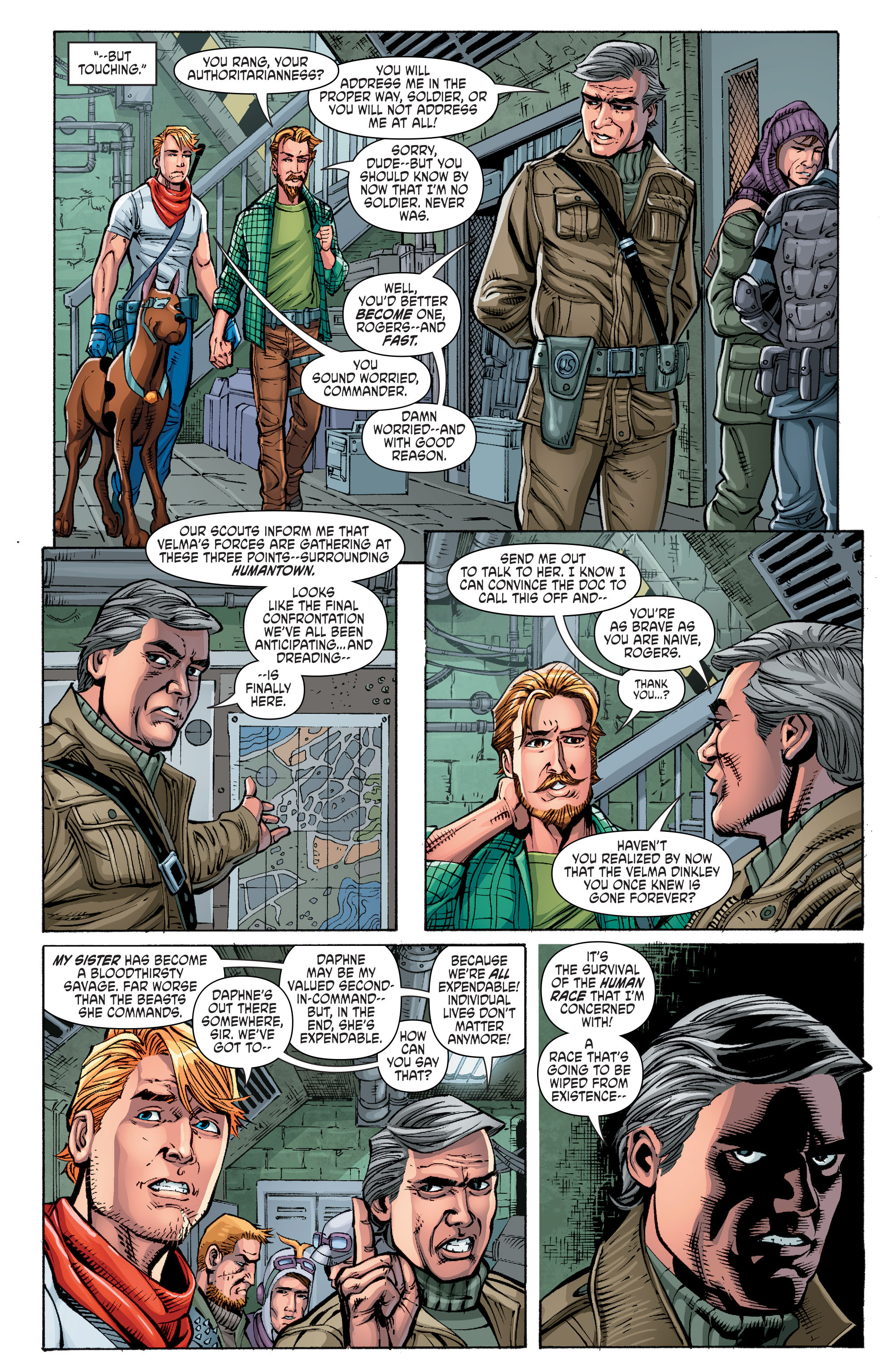 Read online Scooby Apocalypse comic -  Issue #10 - 11