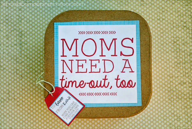 How to Have {& Give} a Time-Out for Mom with Bigelow Tea | Includes free printables and recipe for Constant Comment Shortbread Cookies