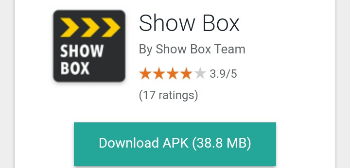 Showbox for Android PC and iPhone