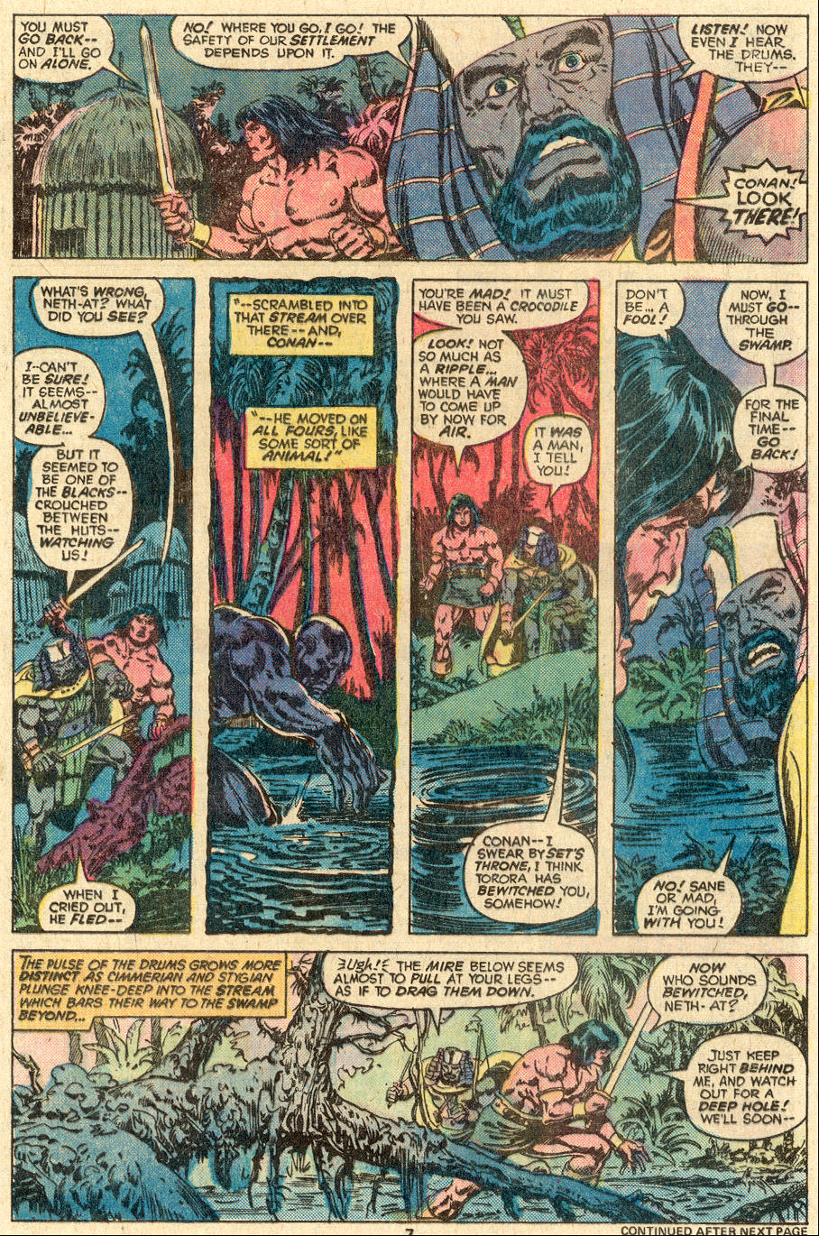 Read online Conan the Barbarian (1970) comic -  Issue #83 - 6