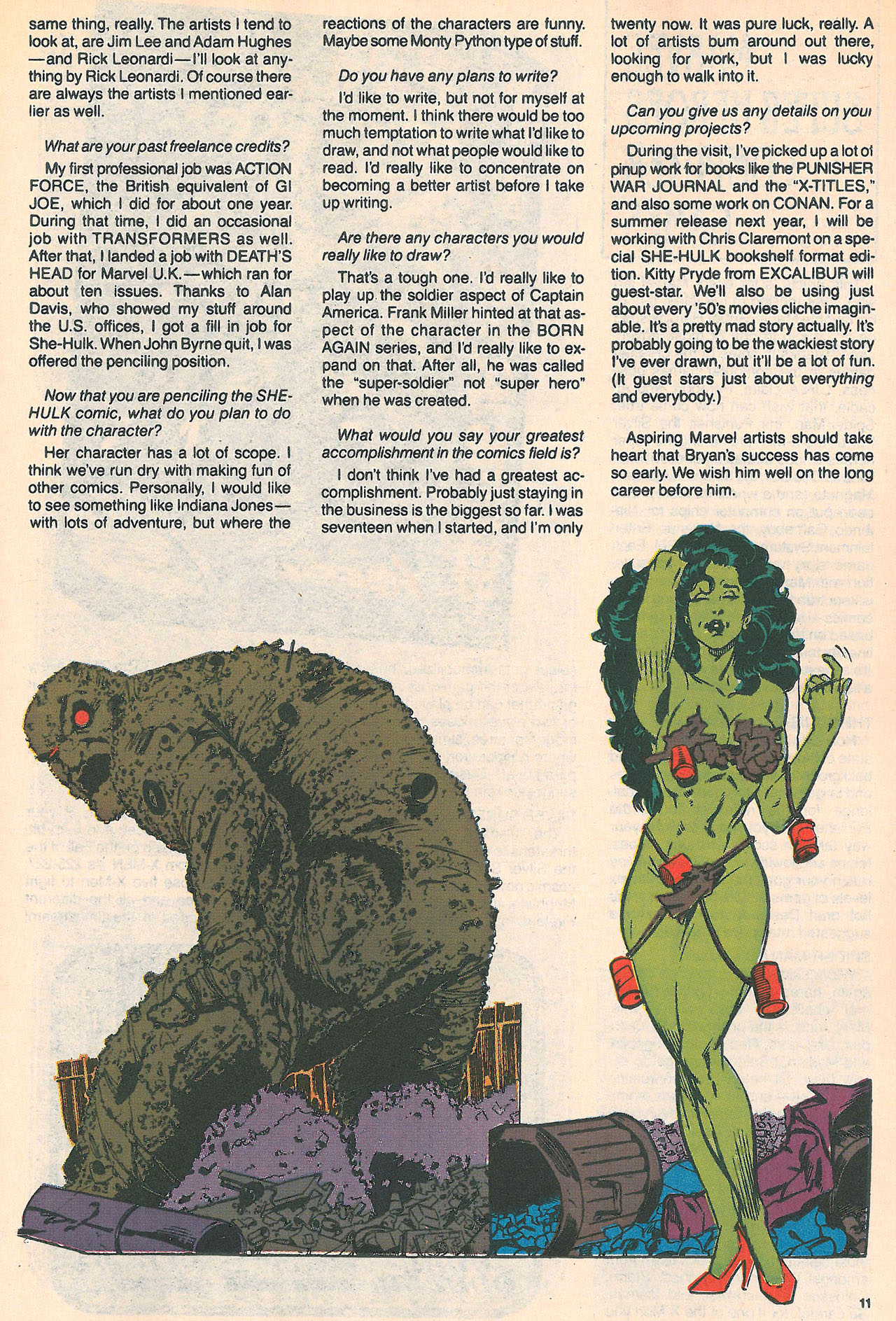 Read online Marvel Age comic -  Issue #98 - 13