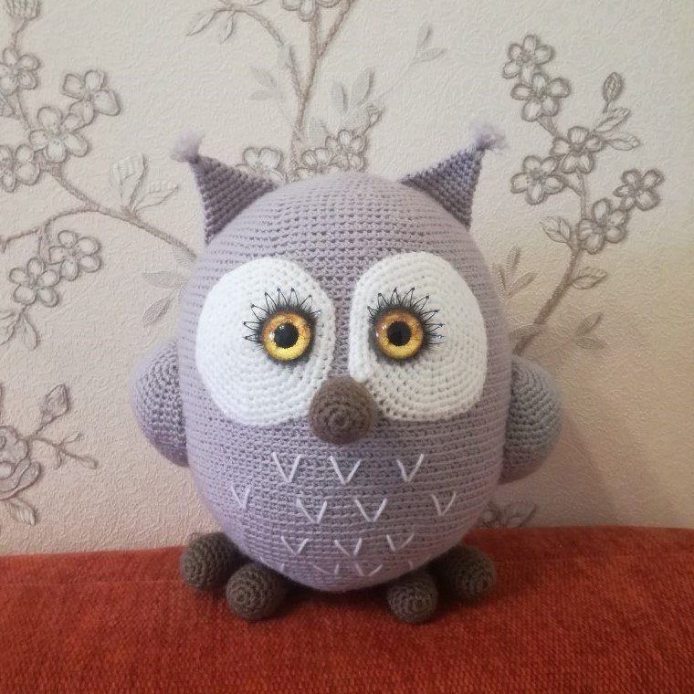 Схема вязания совы игрушки совы