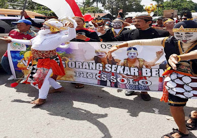 Tapak Suci Putra Muhammadiyah Menambah Kemeriahan Karnaval HUT RI ke 73 Kabupaten Mimika