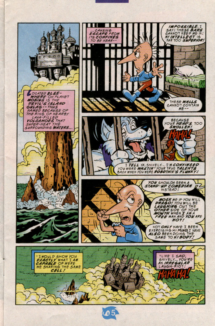 Read online Sonic The Hedgehog comic -  Issue #62 - 5