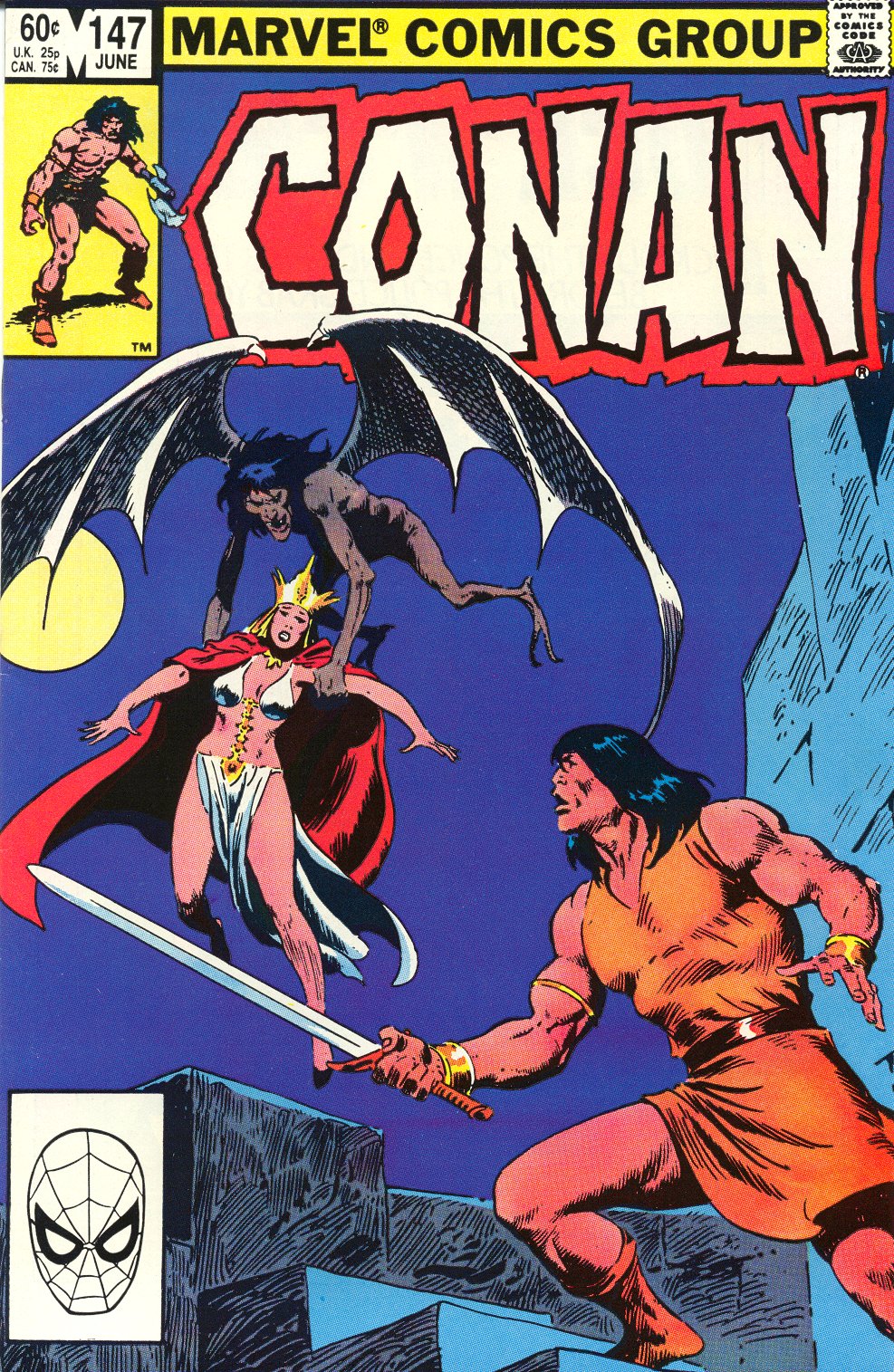 Read online Conan the Barbarian (1970) comic -  Issue #147 - 3