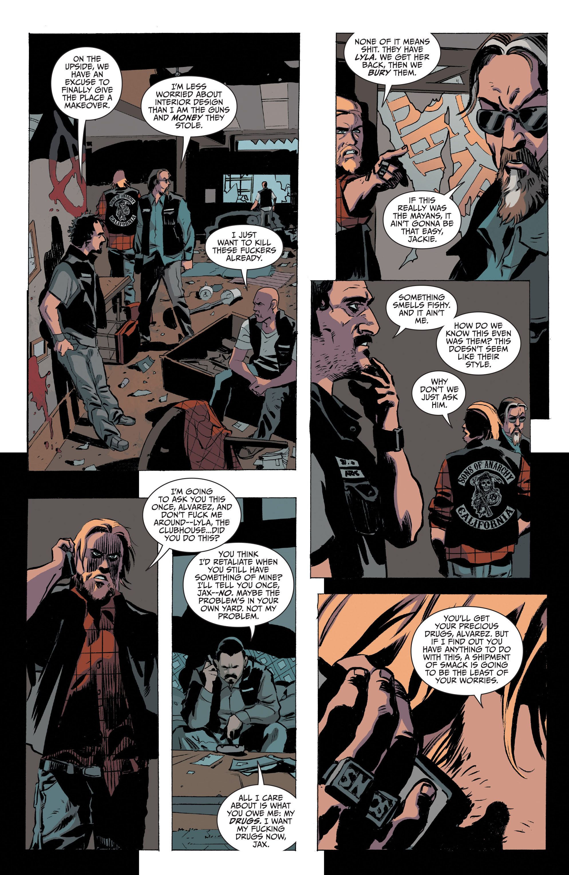Read online Sons of Anarchy comic -  Issue #21 - 12