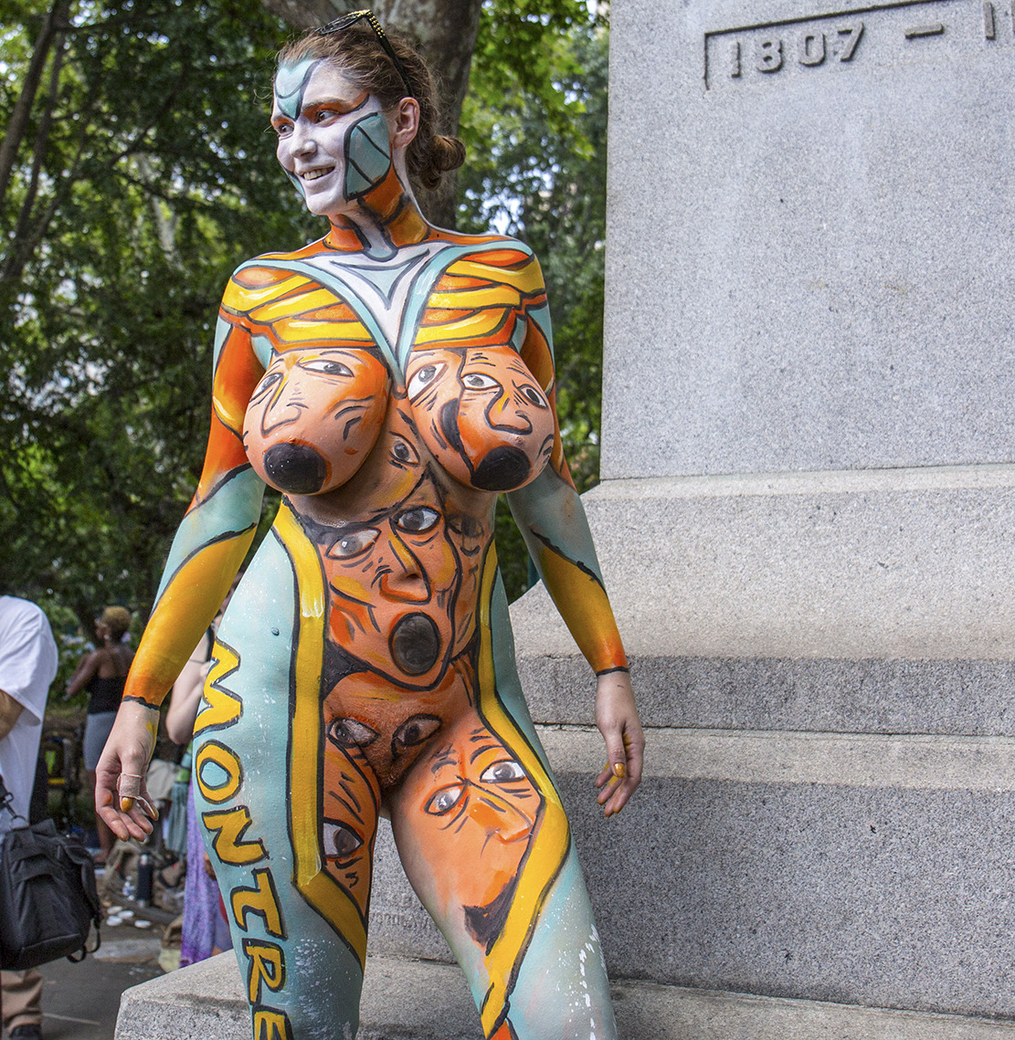 Body painting day in nyc
