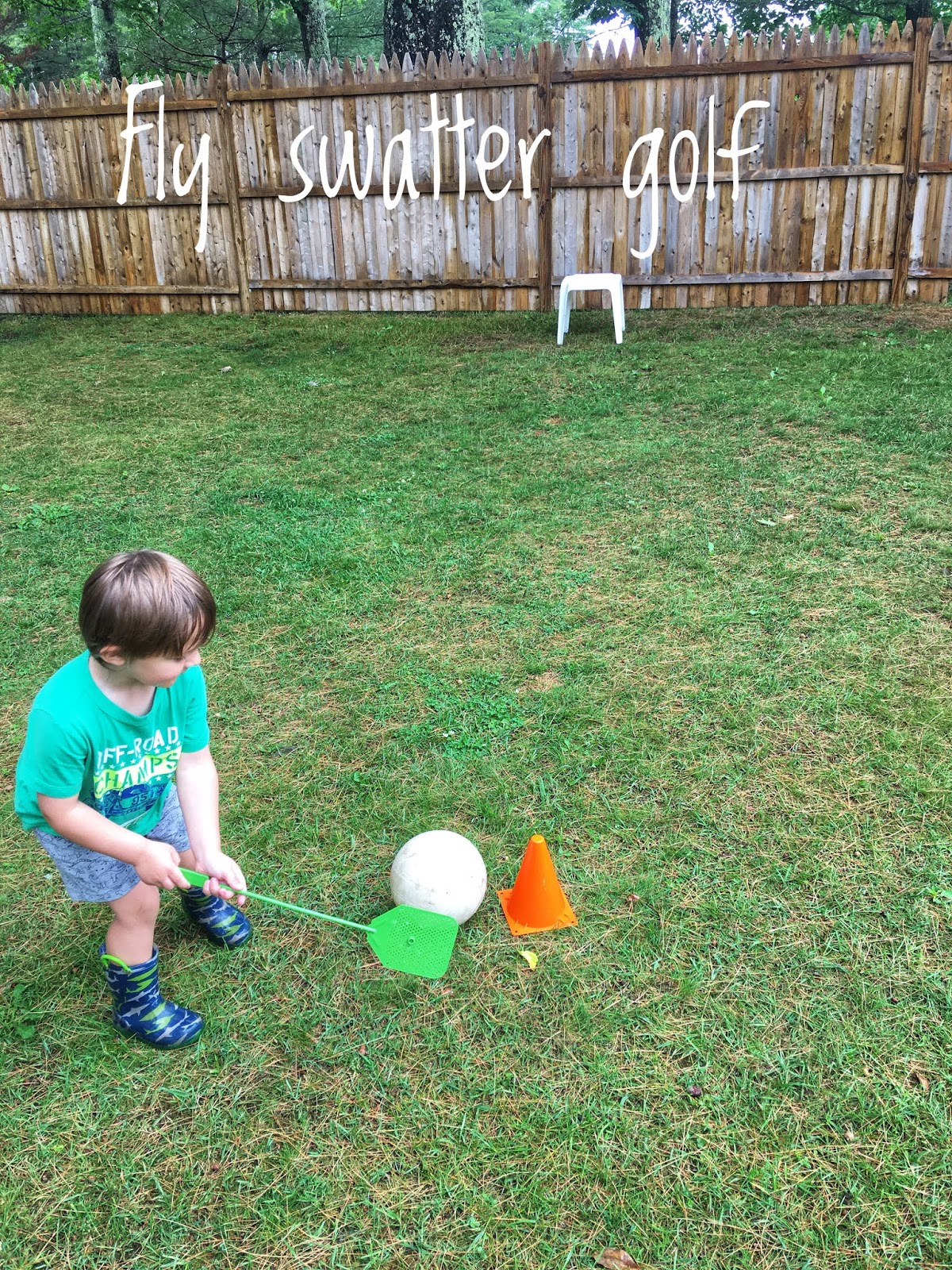 5 Kids Activities using a 1 Fly Swatter