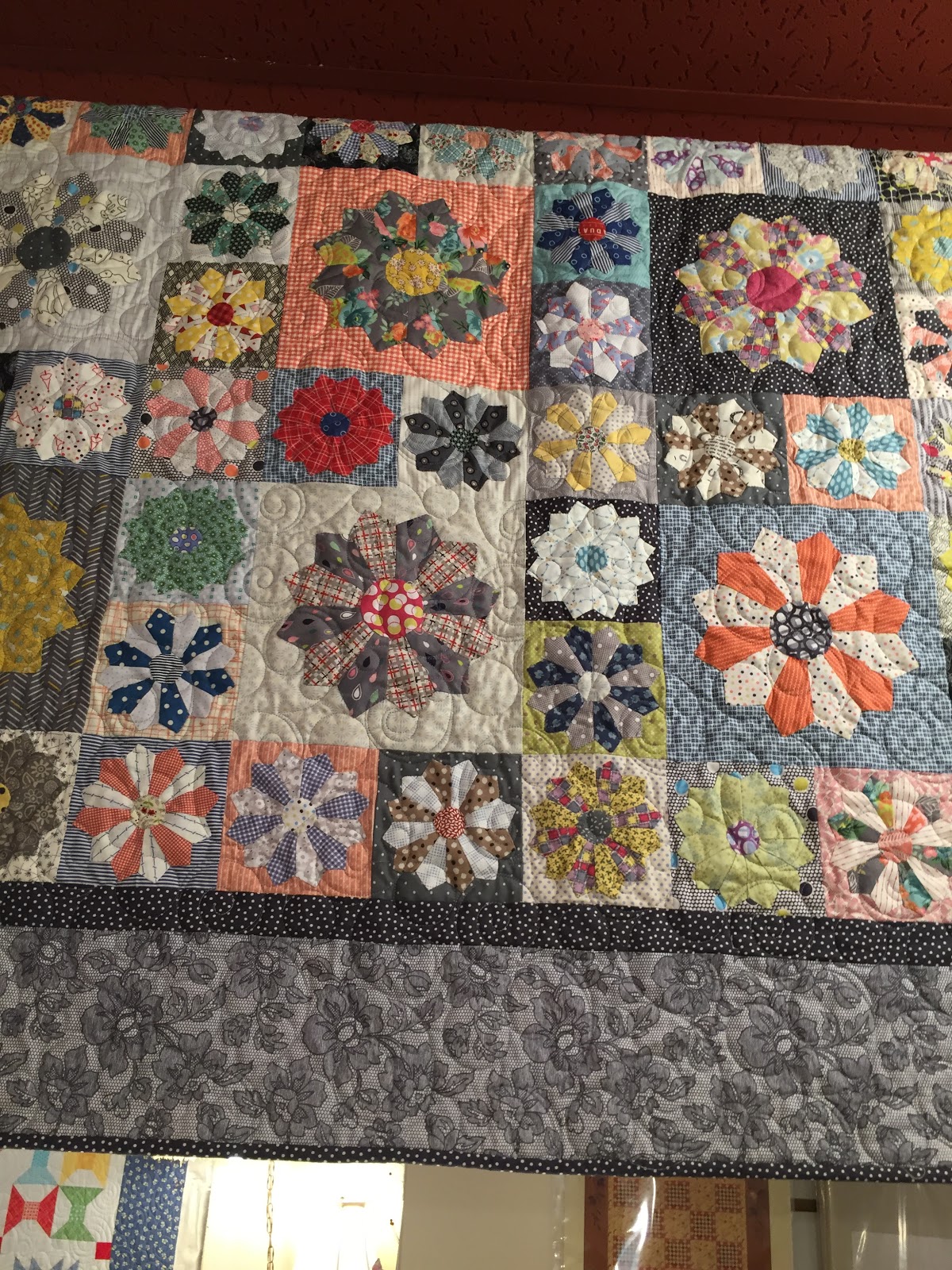 Sweet P Quilting and Creations Gathering Fabric...