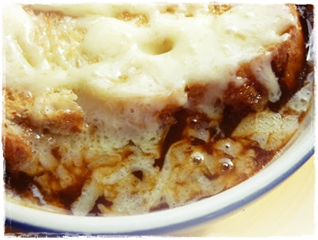 French onion soup gratinee