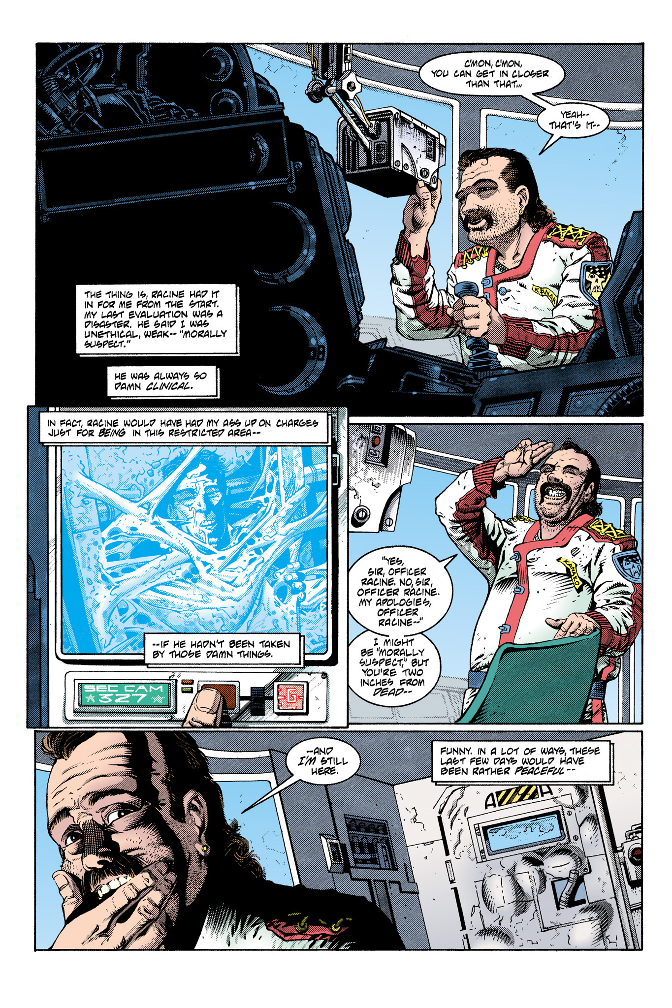 Read online Aliens: Incubation/Lucky/Taste comic -  Issue # Full - 17