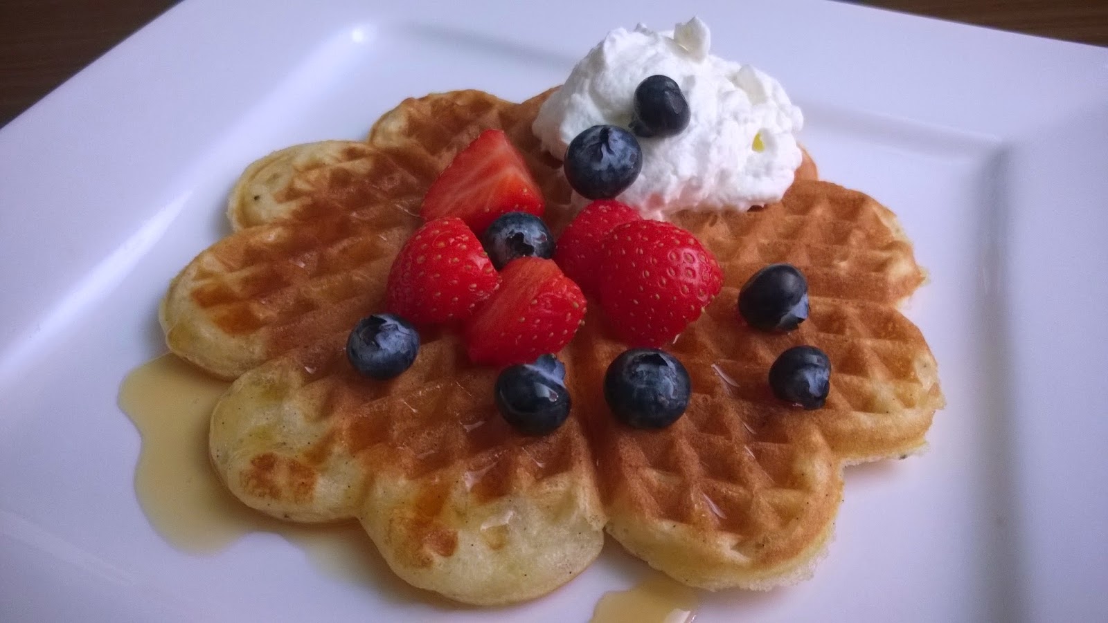 Waffeln à la USA