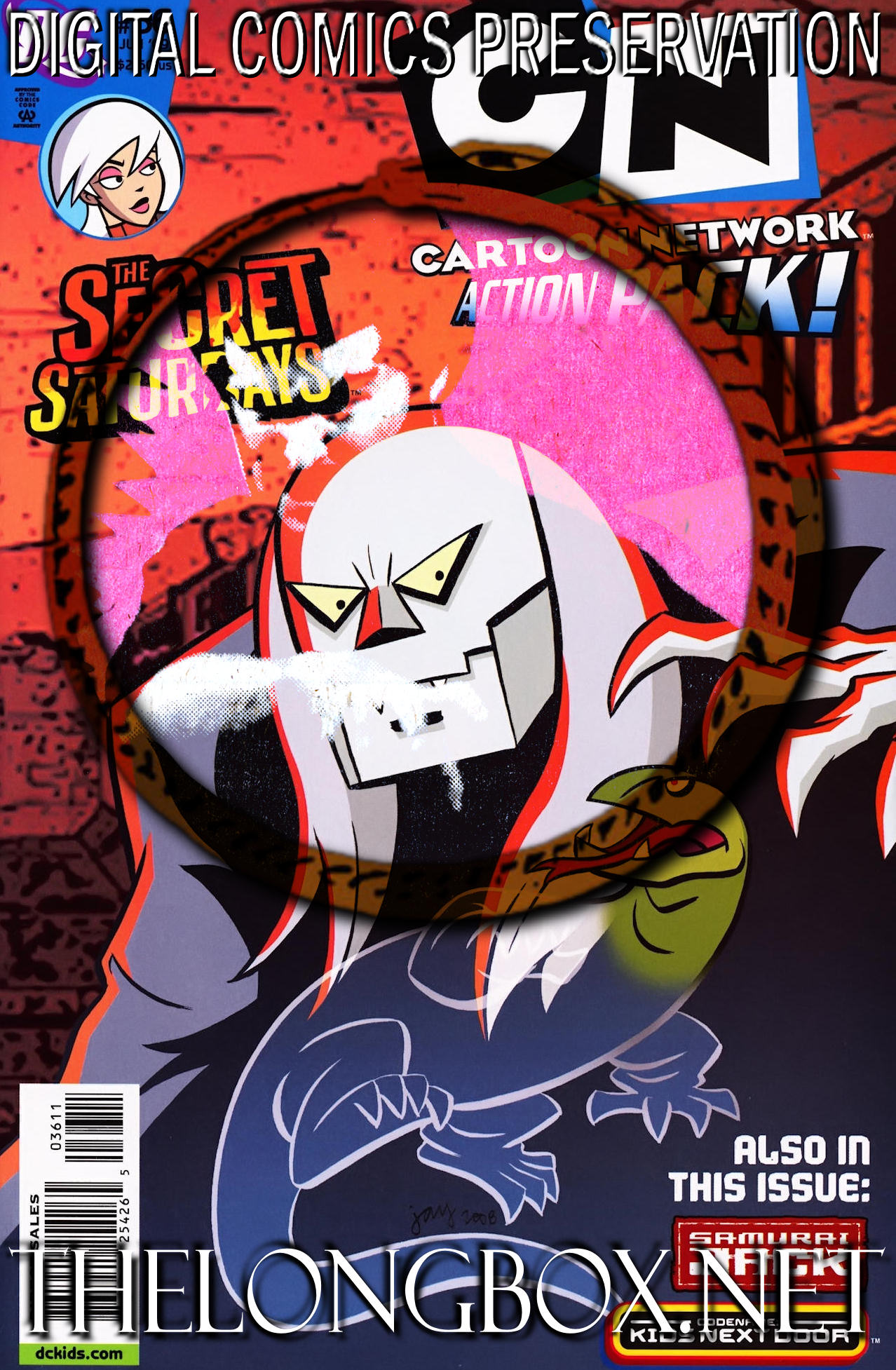 Read online Cartoon Network Action Pack comic -  Issue #36 - 37