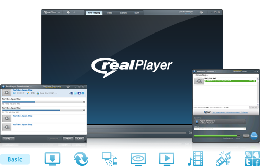 older versions of realplayer for windows 7