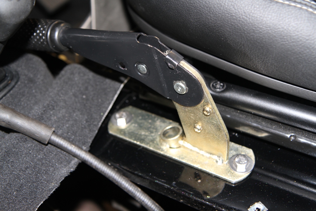 Defender 90 XS Repositioned Hand Brake Lever