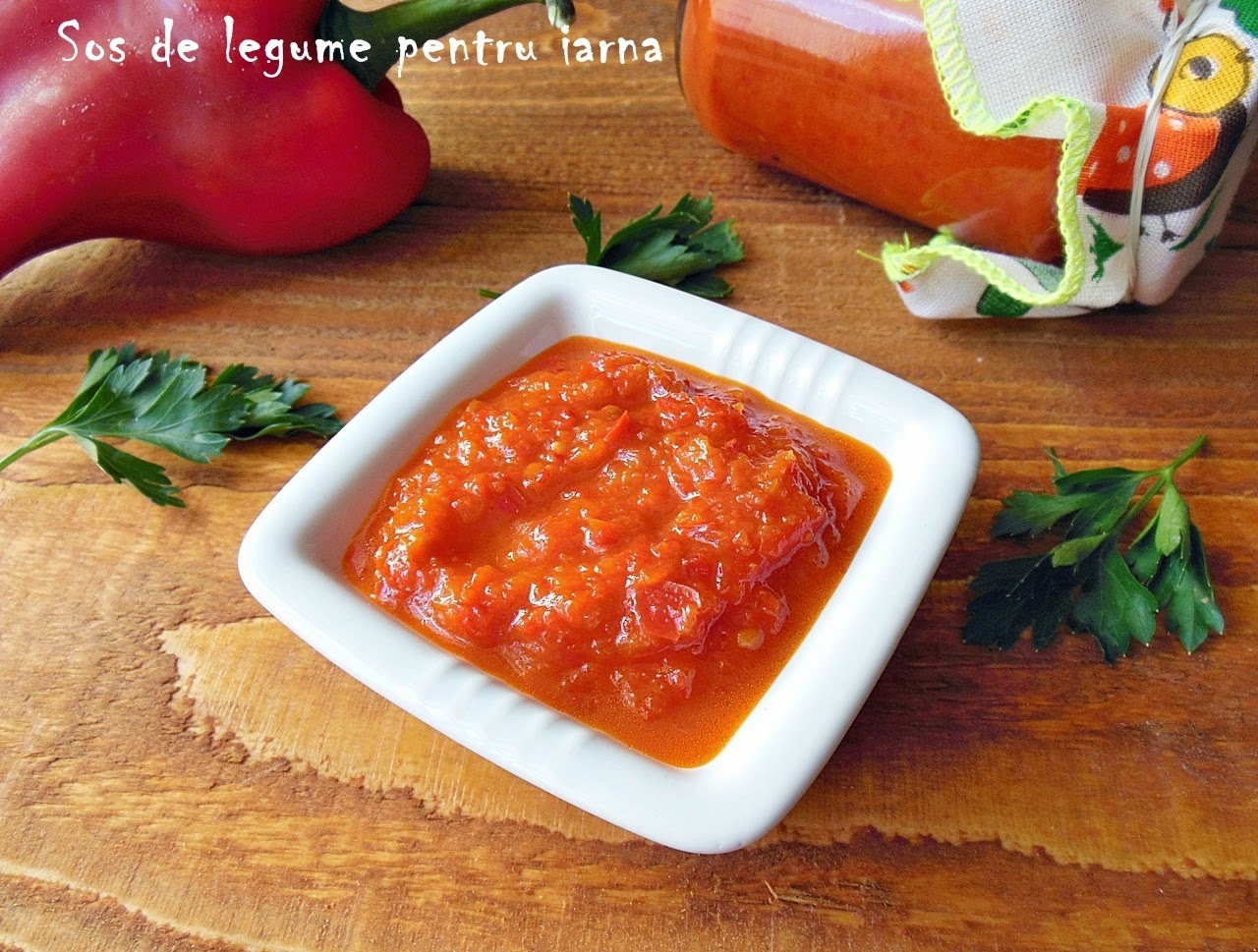 Sos de legume pentru iarna
