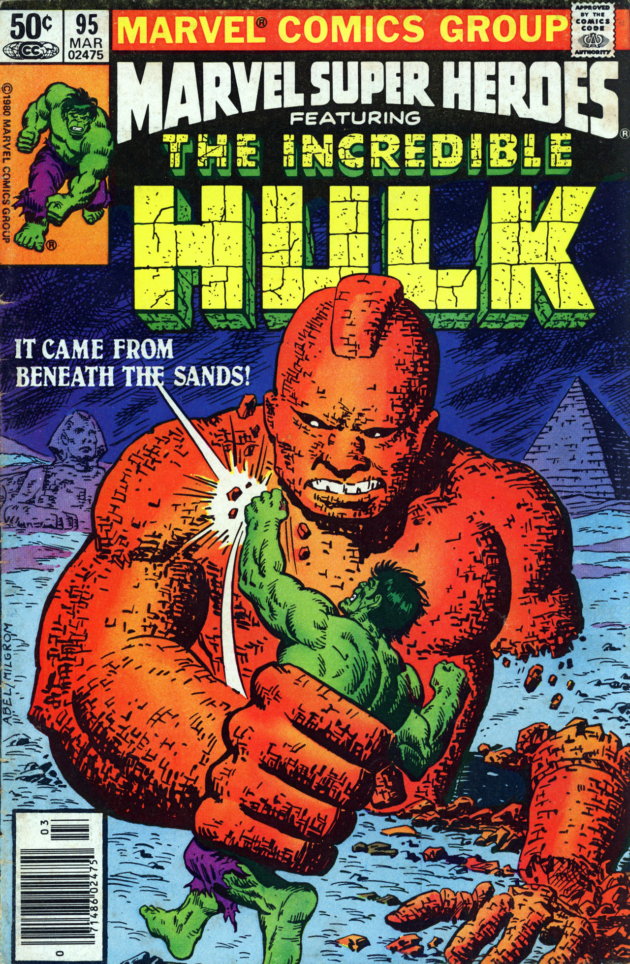 Read online Marvel Super-Heroes comic -  Issue #95 - 1