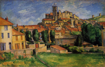 Gardanne (vue horizontale) 1885-86 by Paul Cezanne 