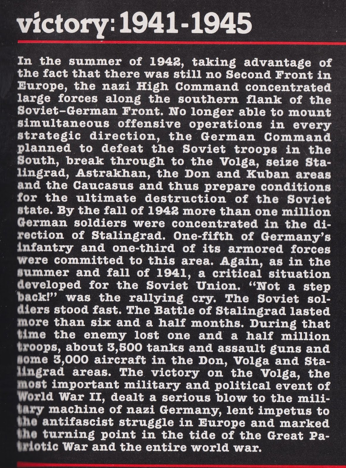 The Left Chapter Stalingrad The Turning Point Of World War Two February 2 1943