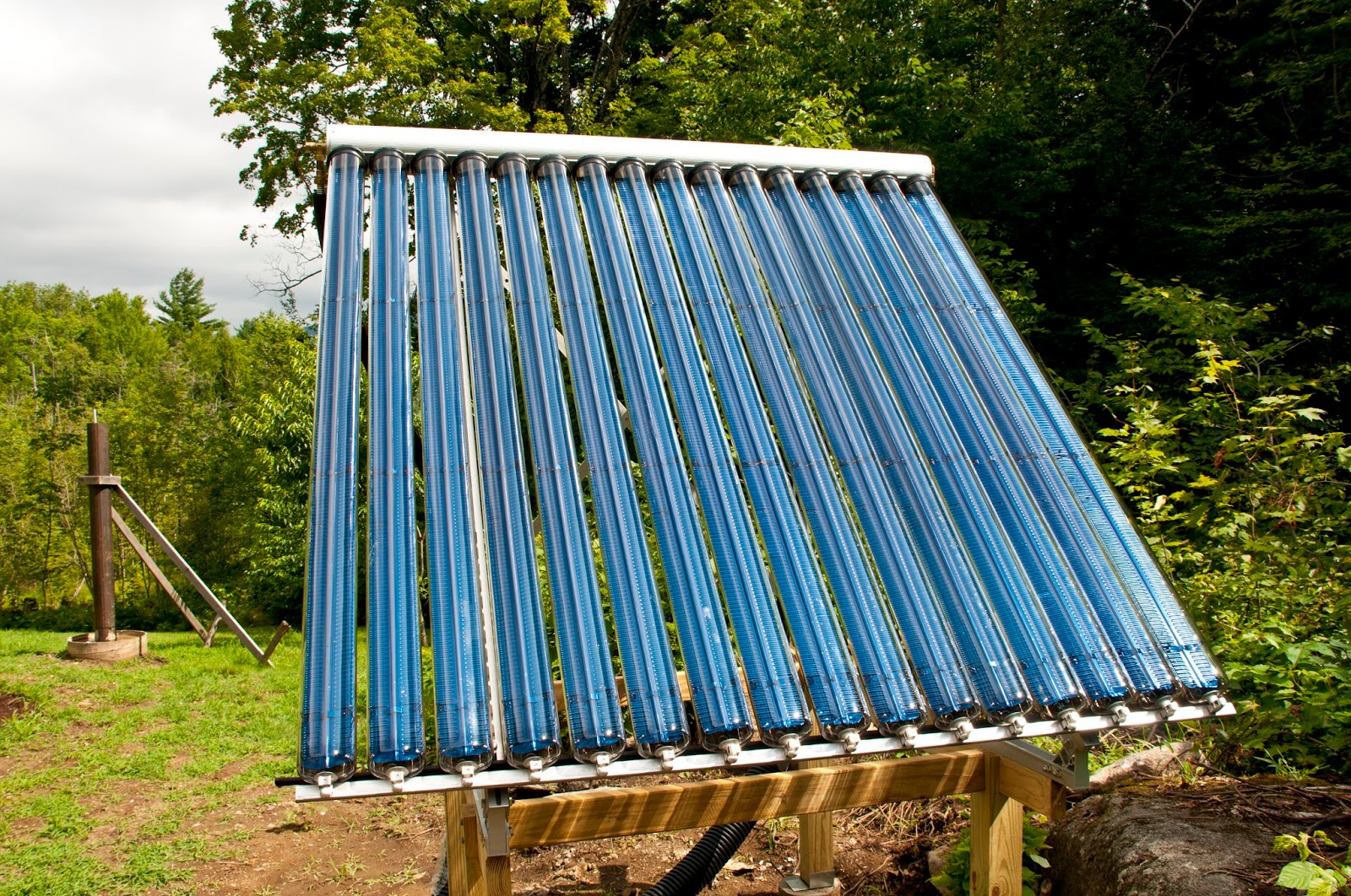 Solar Collector Youtube Solar Hot Water Collector