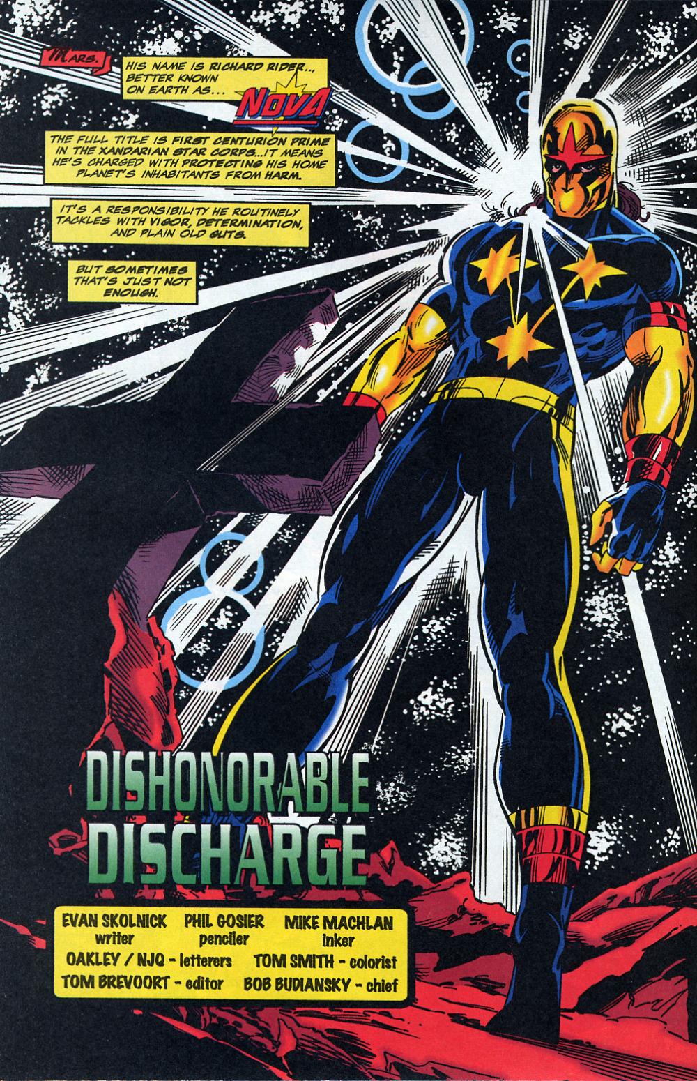 Read online Nova (1994) comic -  Issue #17 - 5