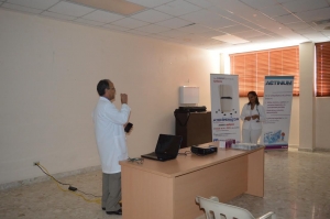 Autoridades del Hospital Docente Padre Billini capacitan médicos en rama de neurología