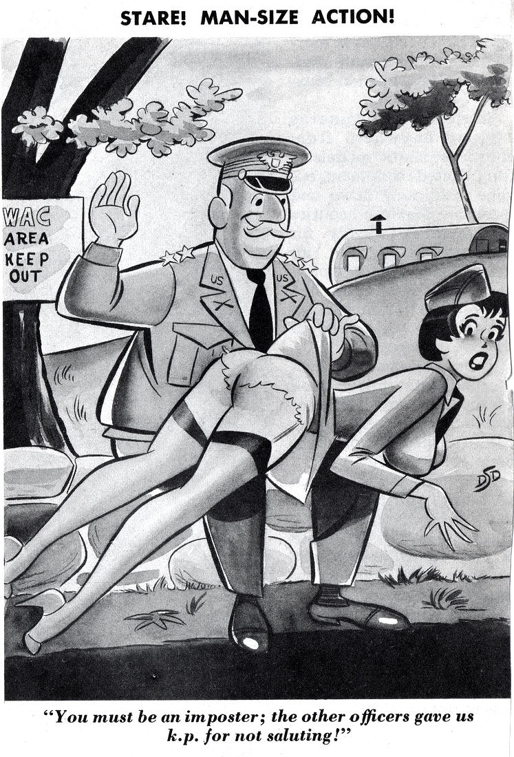 Vintage Cartoon Babe Nude - Vintage Spanking Cartoon | BDSM Fetish