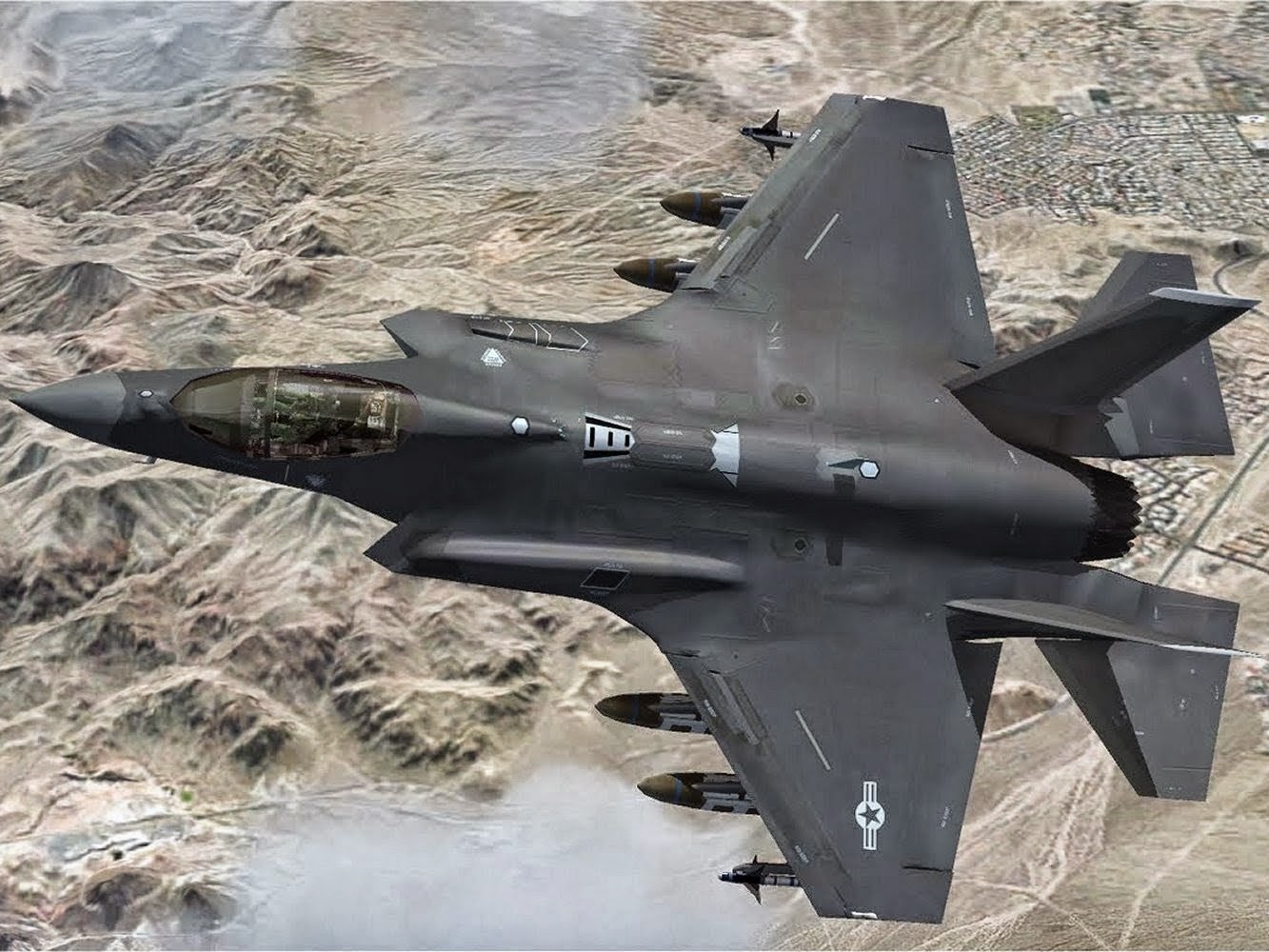 Pesawat Tempur Siluman F-35 Lightning II Amerika