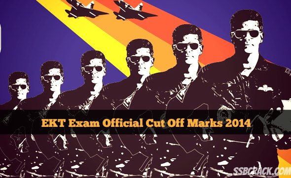 EKT Exam Official Cut Off Marks 2014