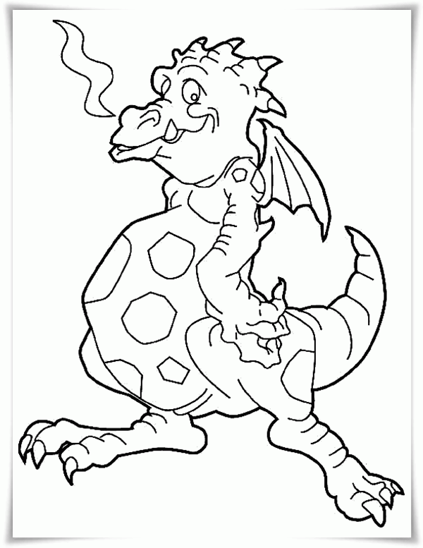 Ausmalbilder zum Ausdrucken Ausmalbilder Drachen