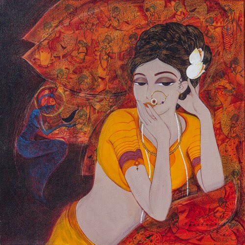 Pradarshak presents “Expressions” acrylic on canvas paintings by Sheetal Kamble.