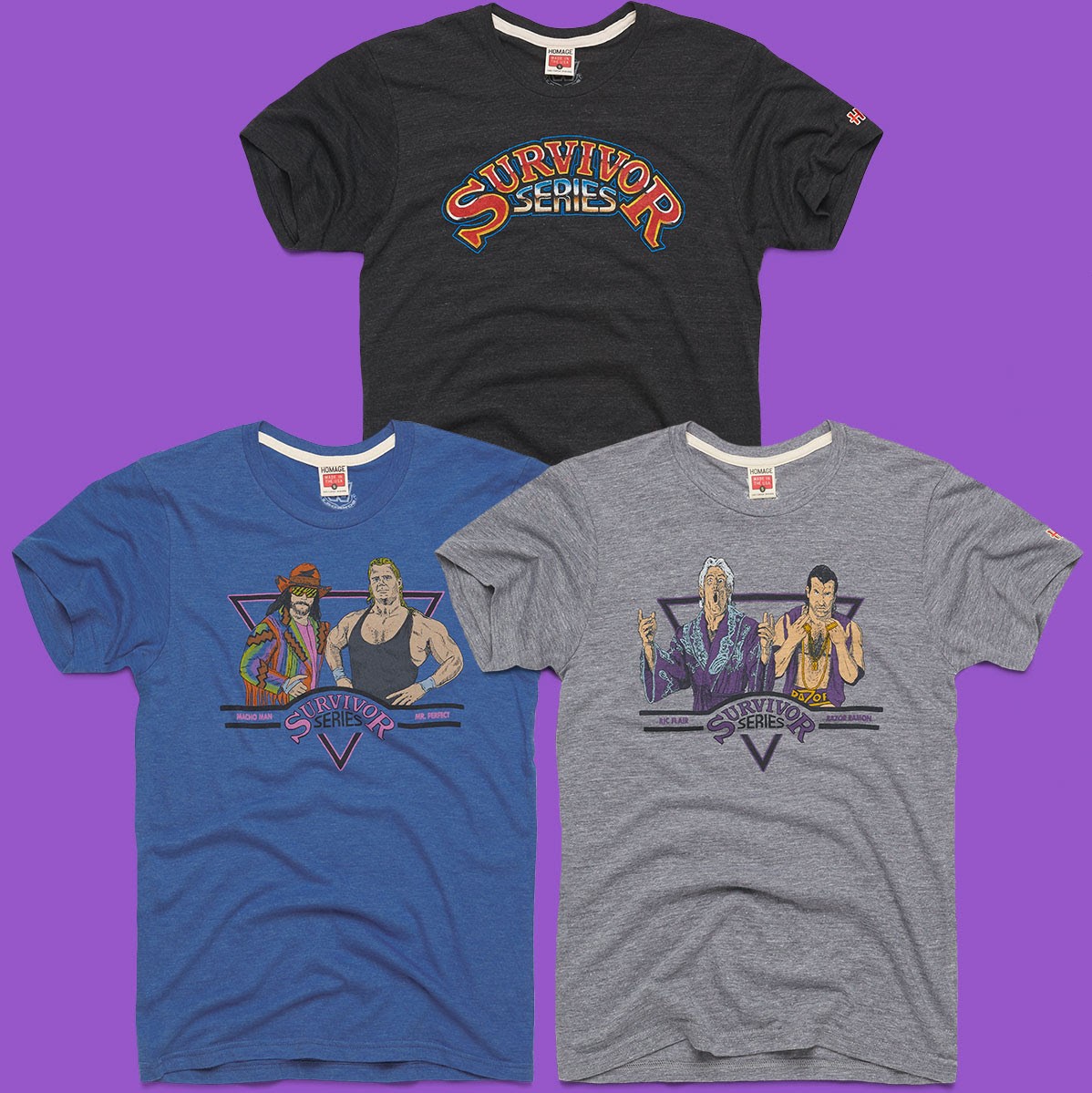 The Blot Says... WWE Survivor Series 1992 TShirt Collection by HOMAGE