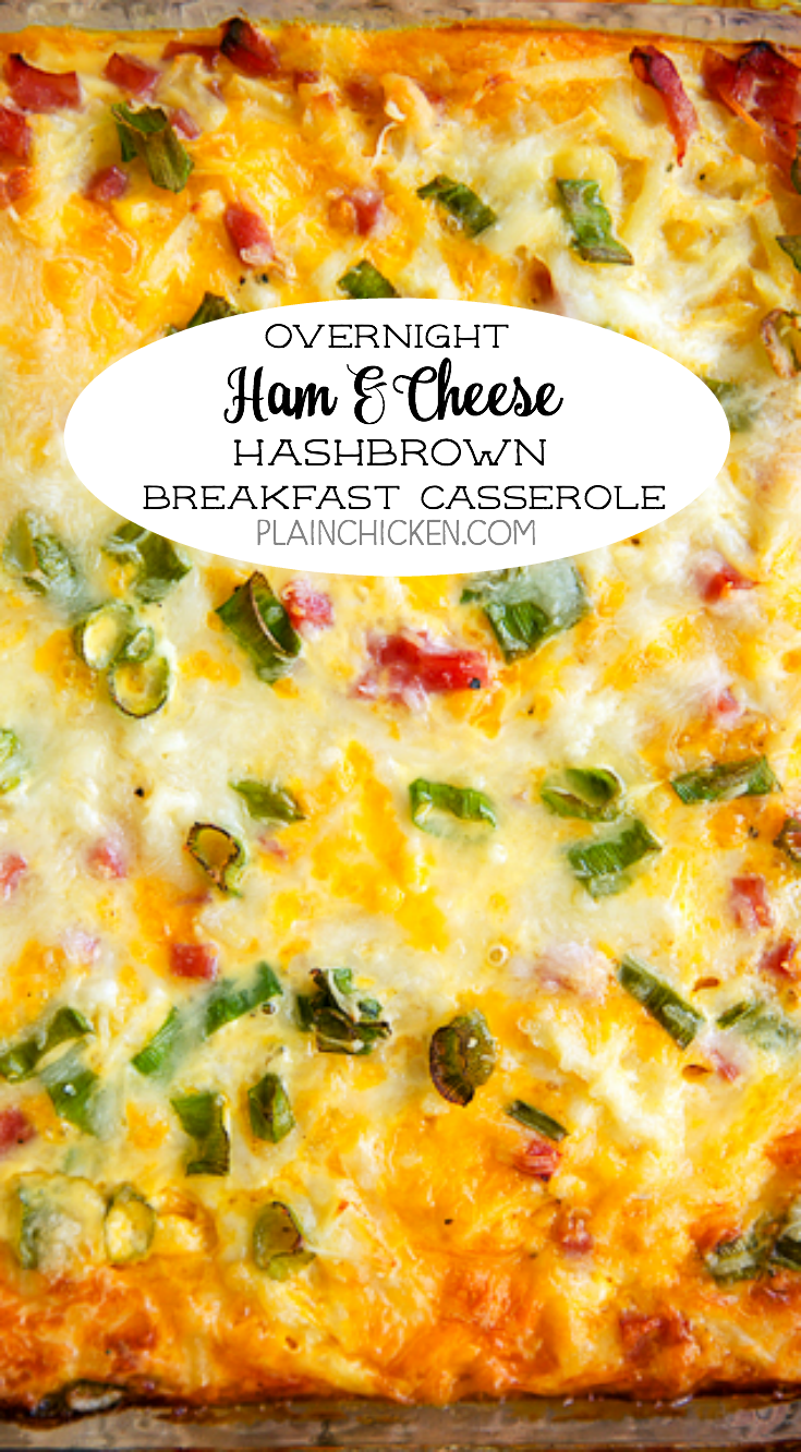 Overnight Ham And Cheese Hashbrown Breakfast Casserole Plain Chicken overnight-ham-and-cheese-hashbrown-breakfast-casserole-plain-chicken