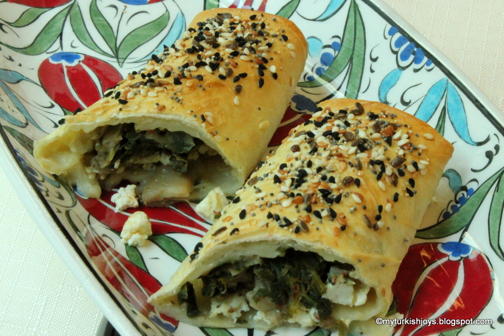 Turkish Oyster Mushroom Börek My Traveling Joys
