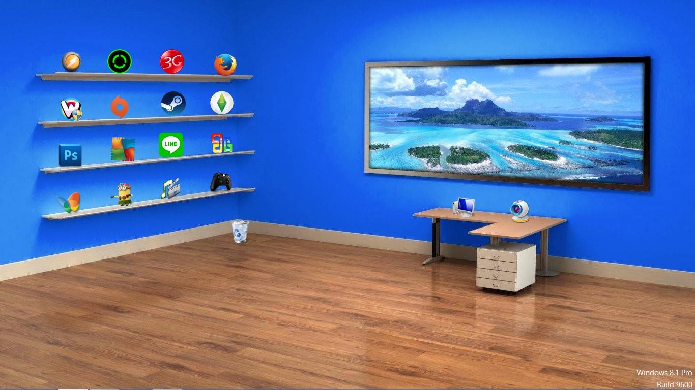 Bookshelf Wallpaper Desktop Icon