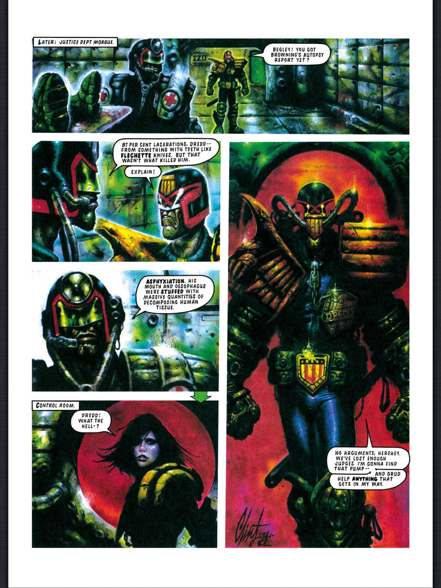 Read online Judge Dredd: The Complete Case Files comic -  Issue # TPB 20 - 193