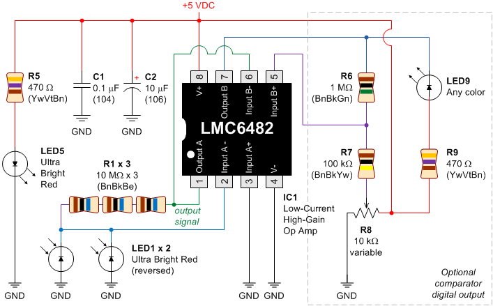 INNOVACION Y DESARROLLO TECNOLOGICO: SENSOR DE LUZ CON LEDS.