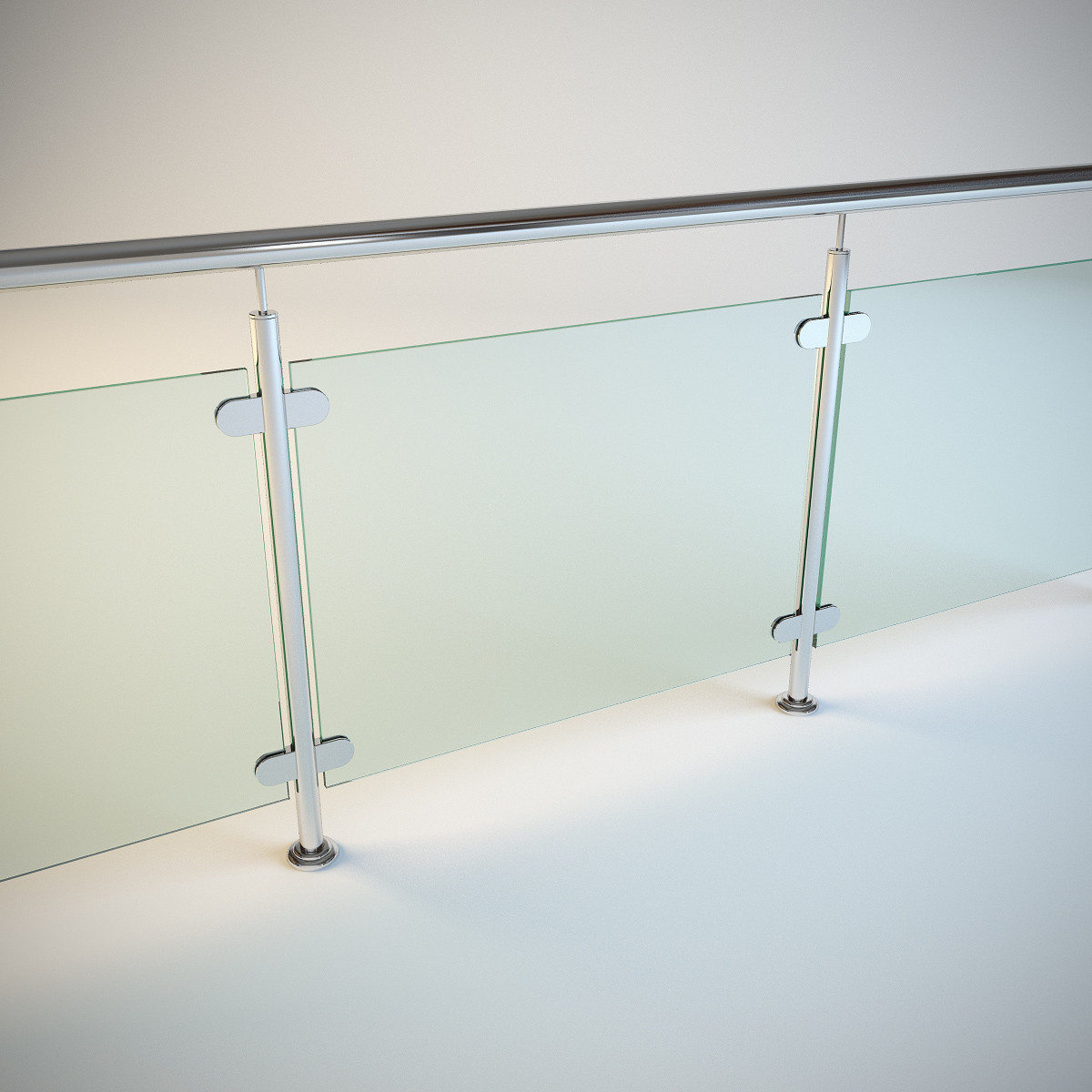 Sketchup 3D model Railings