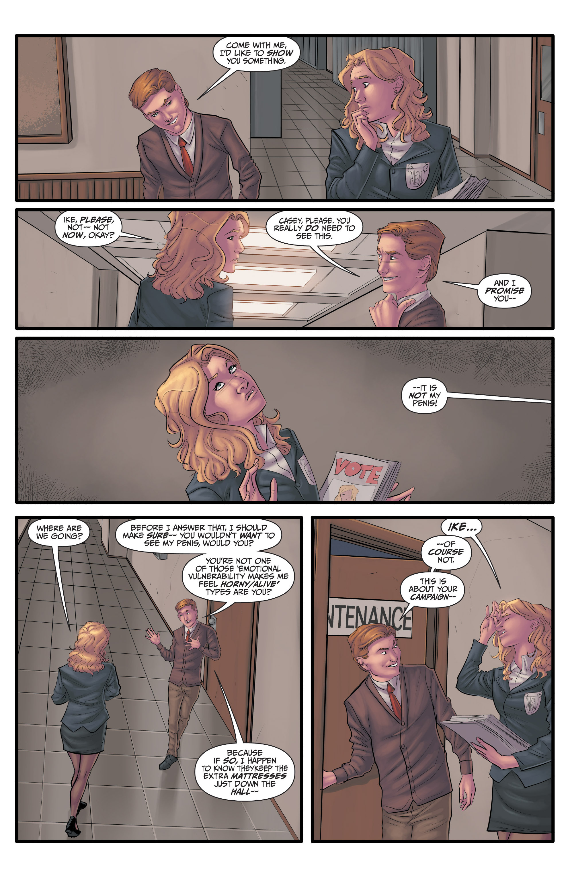 Read online Morning Glories comic -  Issue #43 - 29