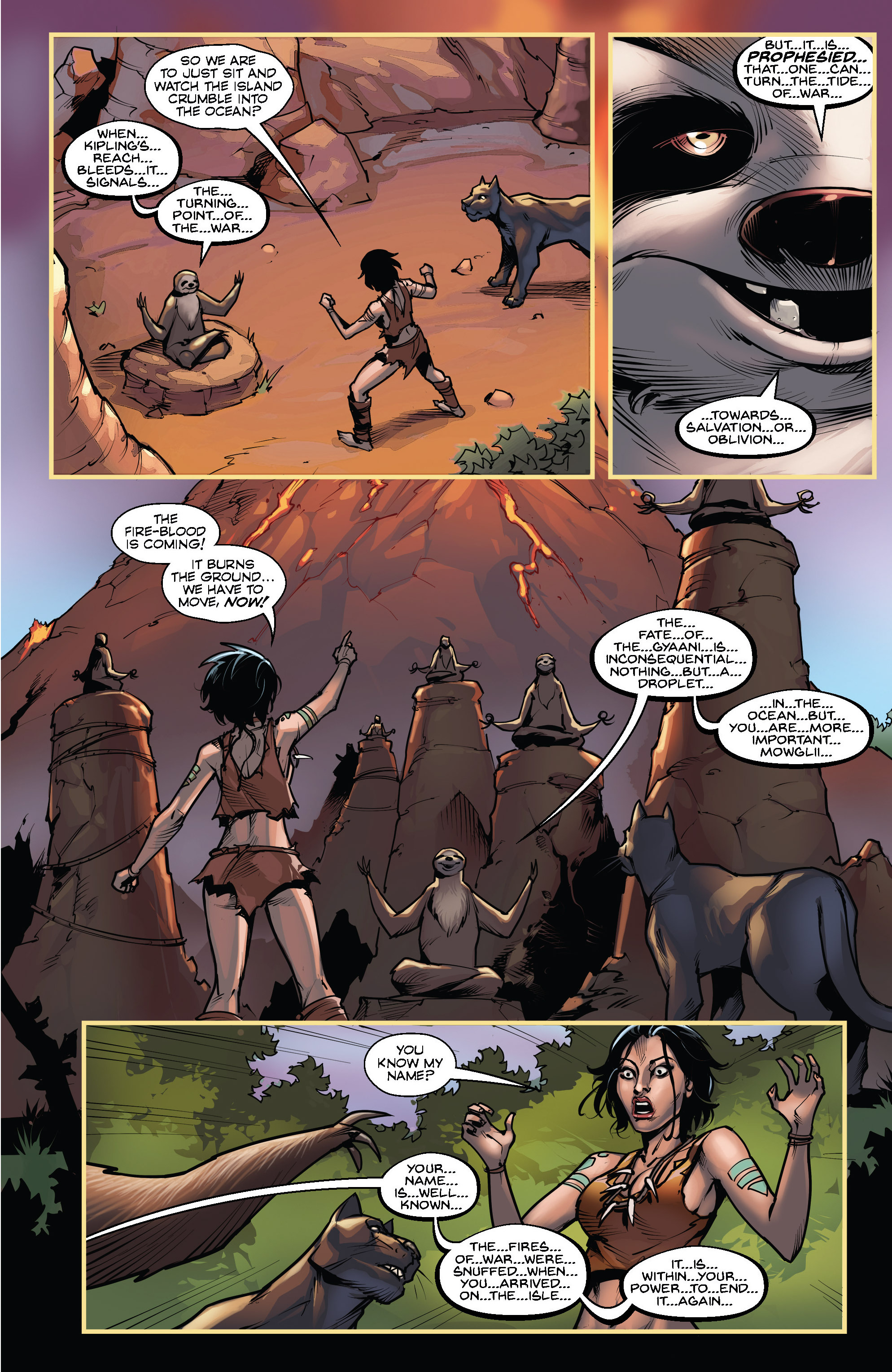 Grimm Fairy Tales presents The Jungle Book: Fall of the Wild issue 2 - Page 8
