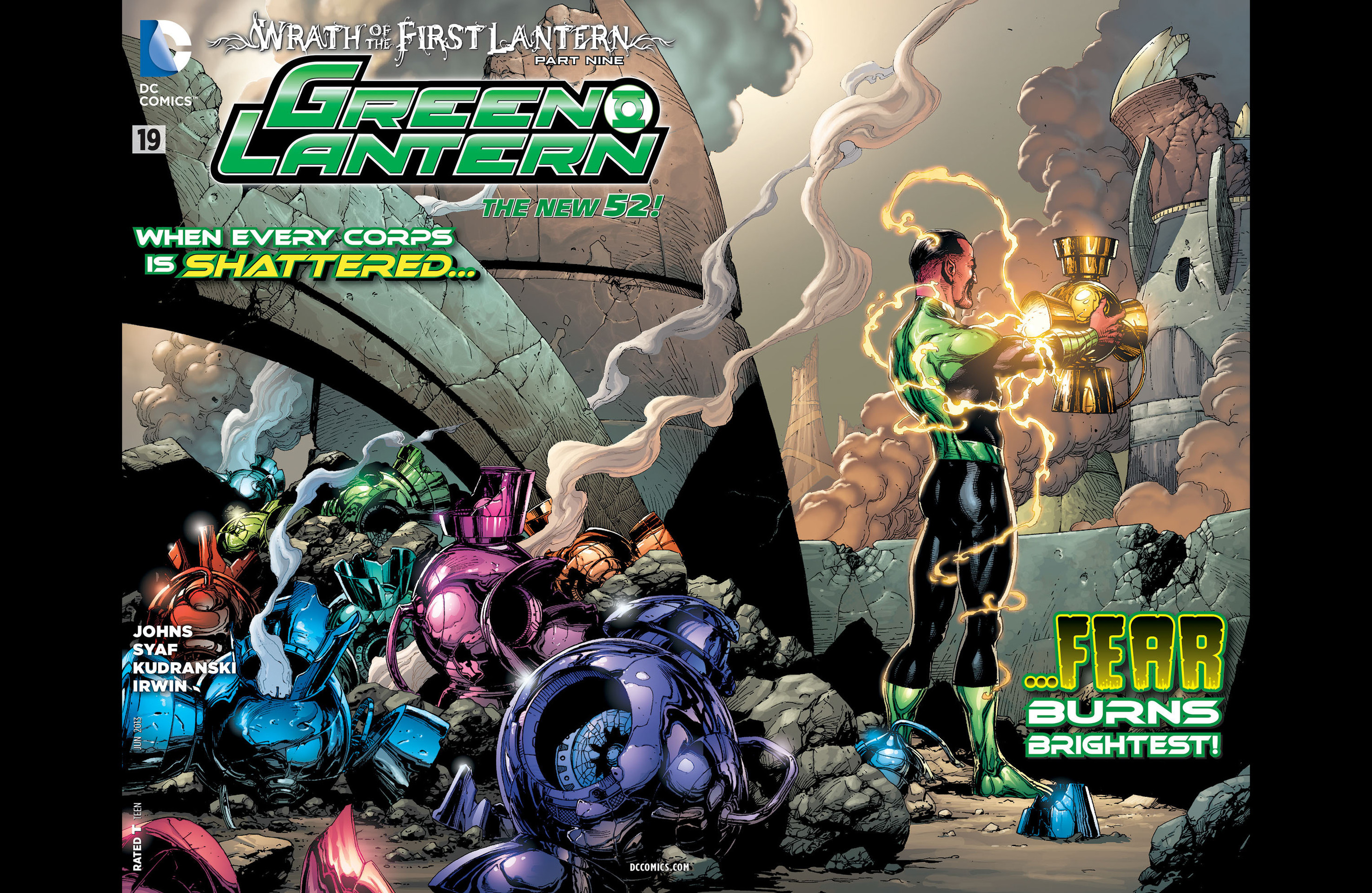 Read online Green Lantern (2011) comic -  Issue #19 - 3