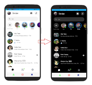 Cara Mengaktifkan Fitur Dark Mode Di Facebook Messenger