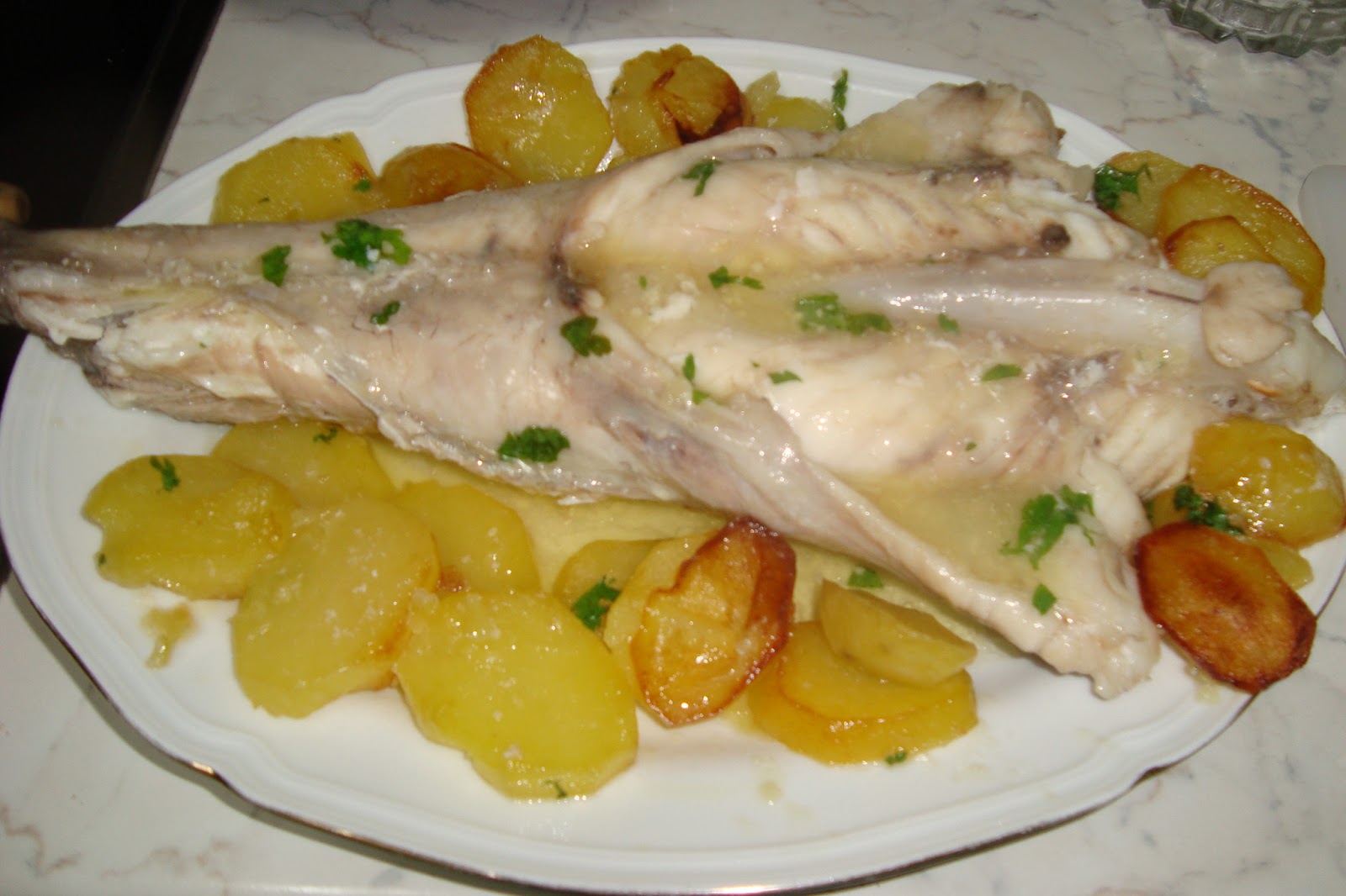La Cocina de Adan Esmit: Rape al horno