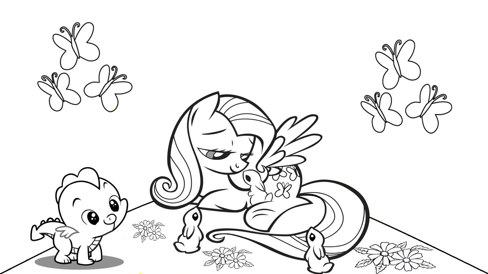 Magic Coloring Book My Little - My%2BLittle%2BPony%2BMLP%2BFluttershy%2BFor%2BKids%2BColoring%2BPages%2BColoring%2BBook 