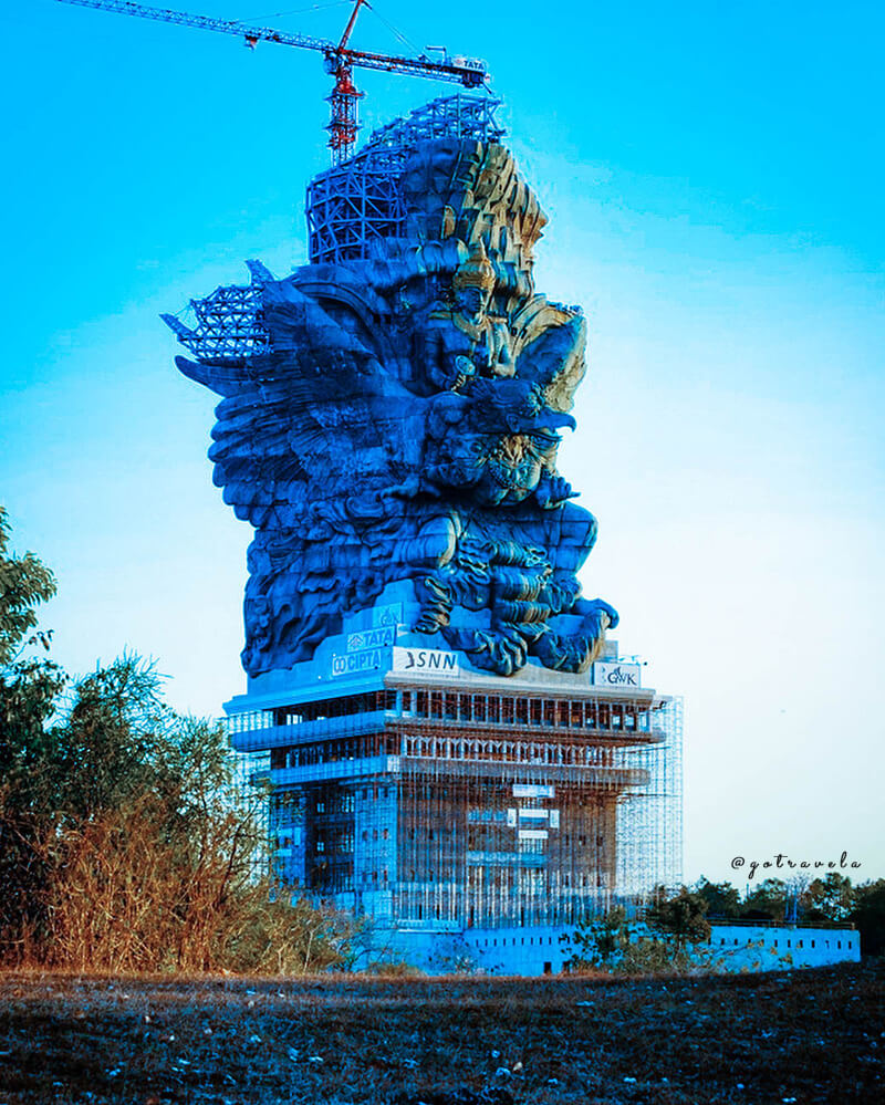 Let s Appreciate the Statue of Garuda  Wisnu  Kencana  