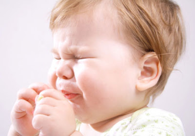 If the persistent cough in children is caused by sore throat